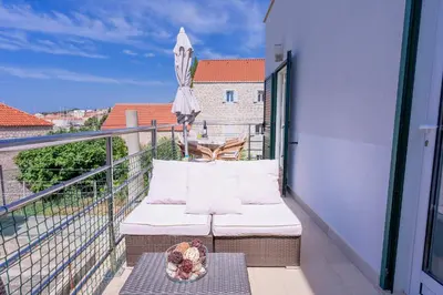 Balkon ili terasa u objektu The midpoint apartments Bol