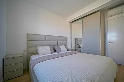 Krevet ili kreveti u jedinici u objektu Exclusive Makarska Apartment Aurora