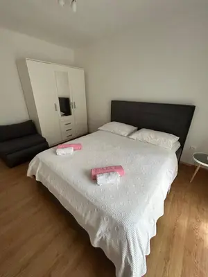 Krevet ili kreveti u jedinici u objektu Apartmani Peco Duće