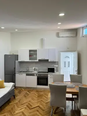 Kuhinja ili čajna kuhinja u objektu Apartment Drago