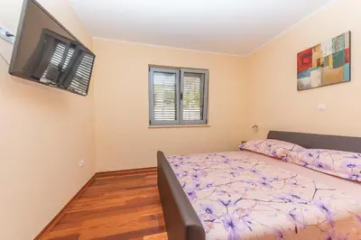 Krevet ili kreveti u jedinici u objektu LUXURY APARTMENT MARIJA, Makarska