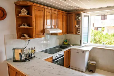 Kuhinja ili čajna kuhinja u objektu Oasis apartment