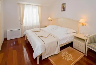 Krevet ili kreveti u jedinici u objektu Apartments and Room Luxury dream
