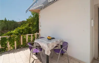 Balkon ili terasa u objektu 2 Bedroom Beautiful Apartment In Supetar