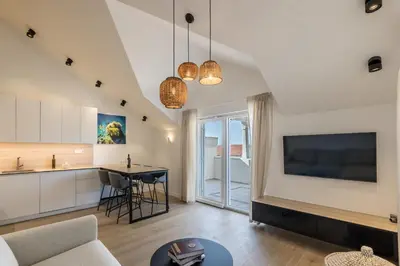 TV i/ili zabavni centar u objektu MAR Luxury Apartment