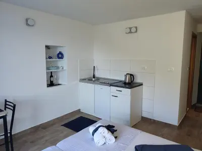 Kuhinja ili čajna kuhinja u objektu Apartment Zagalo