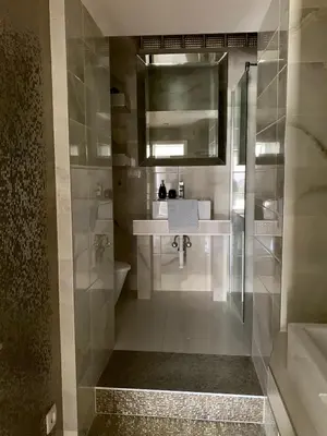 Kupaonica u objektu Deluxe Suites Mandić