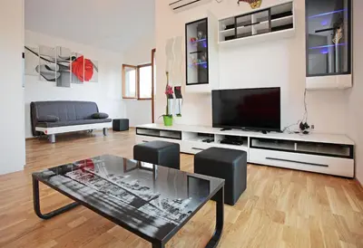 TV i/ili zabavni centar u objektu Apartment On the top