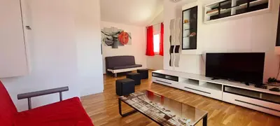 TV i/ili zabavni centar u objektu Apartment On the top