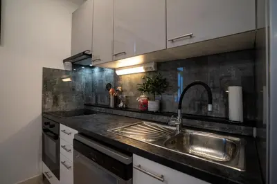 Kuhinja ili čajna kuhinja u objektu Apartman Dupin