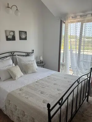 Krevet ili kreveti u jedinici u objektu Apartman Gorana with swimming pool