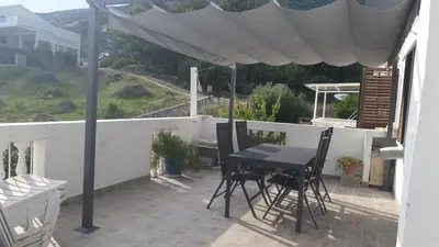 Balkon ili terasa u objektu Apartmani Marijan Zavala