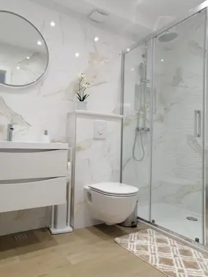 Kupaonica u objektu Apartmani Marivo