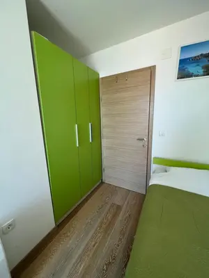 Krevet ili kreveti u jedinici u objektu Apartament Sunny z obłędnym widokiem na morze
