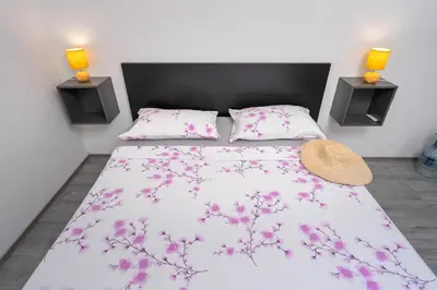 Krevet ili kreveti u jedinici u objektu Apartment Filip - ZF Hvar