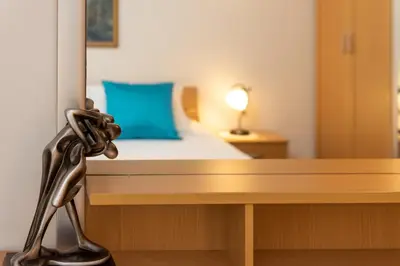 Krevet ili kreveti u jedinici u objektu Apartments Andrijana