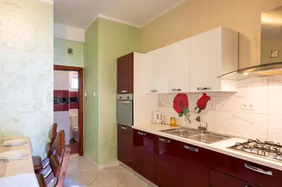 Kuhinja ili čajna kuhinja u objektu Apartmani Jakov I