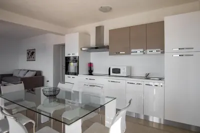 Kuhinja ili čajna kuhinja u objektu Villa Stipe
