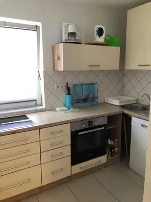 Kuhinja ili čajna kuhinja u objektu Apartmani Sandi