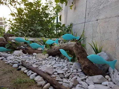 Vrt u objektu Apartmani LuMa / apartman Luka