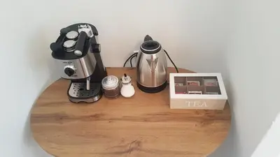 Sadržaji za pripremu kave/čaja u objektu Apartmani LuMa Apartman Marija