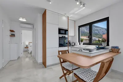 Kuhinja ili čajna kuhinja u objektu Apartment Nizza