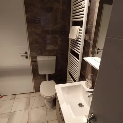 Kupaonica u objektu Zana Apartments