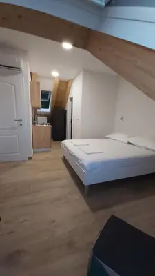 Krevet ili kreveti u jedinici u objektu Apartmani Nona