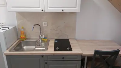 Kuhinja ili čajna kuhinja u objektu Apartmani Nona