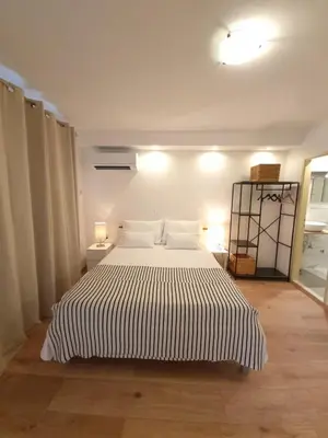 Krevet ili kreveti u jedinici u objektu Studio Riva