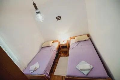 Krevet ili kreveti u jedinici u objektu Apartments Antun
