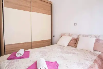 Krevet ili kreveti u jedinici u objektu Villa La Famiglia with private heated pool