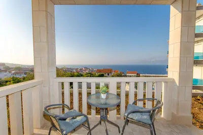 Balkon ili terasa u objektu Apartments Marina