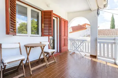 Balkon ili terasa u objektu Apartment Close to the beach