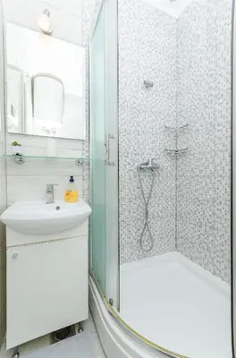 Kupaonica u objektu Apartment Close to the beach