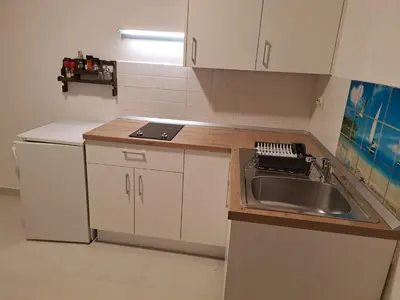 Kuhinja ili čajna kuhinja u objektu Apartments by the sea Brela, Makarska - 20186