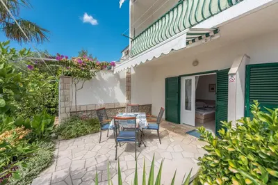 Balkon ili terasa u objektu Apartments by the sea Brela, Makarska - 20186