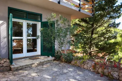 Vrt u objektu Holiday House Omi