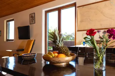 TV i/ili zabavni centar u objektu Holiday House Omi