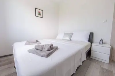 Krevet ili kreveti u jedinici u objektu Villa Marija with private heated pool