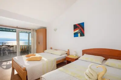 Krevet ili kreveti u jedinici u objektu Villa Marko