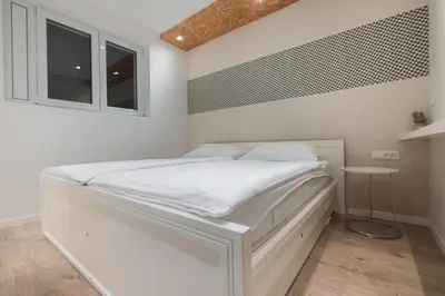 Krevet ili kreveti u jedinici u objektu Apartments Šimun