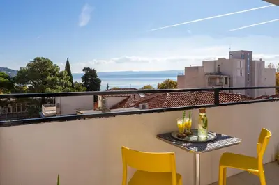 Balkon ili terasa u objektu Bounty Apartment