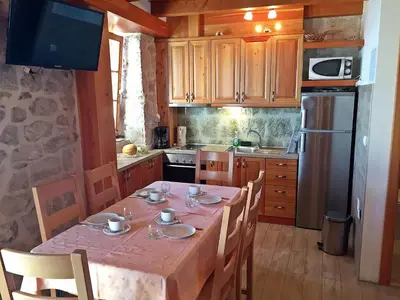 Kuhinja ili čajna kuhinja u objektu Villa Peace