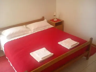 Krevet ili kreveti u jedinici u objektu Apartment in Hvar town with sea view, terrace, air conditioning, WiFi 3615-2