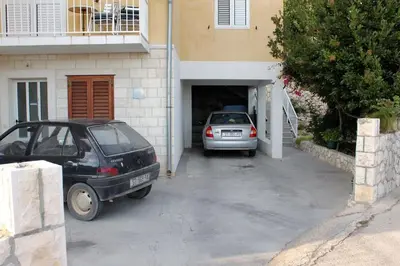 Tlocrt objekta Studio apartment in Hvar town with sea views, terrace, air conditioning, WiFi 3615-5
