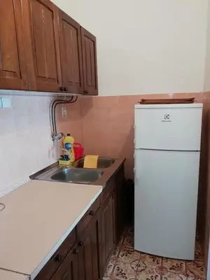 Kuhinja ili čajna kuhinja u objektu Apartment in Pisak with sea view, balcony, air conditioning, WiFi 195-1