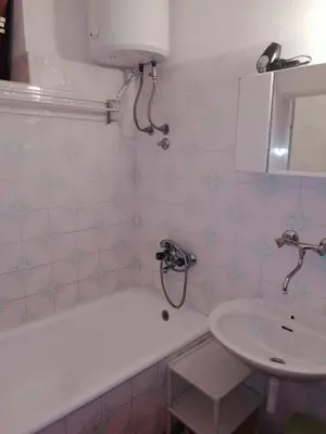 Kupaonica u objektu Apartment in Pisak with sea view, balcony, air conditioning, WiFi 195-1