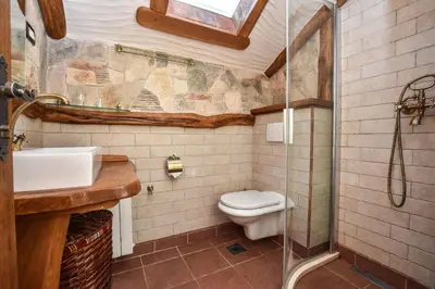 Kupaonica u objektu House Robinzon Sea beauty