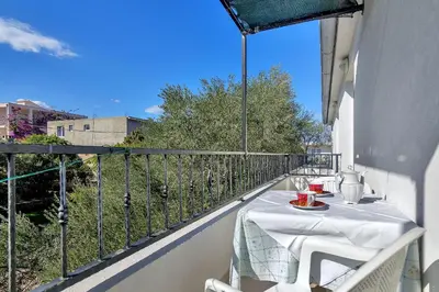 Balkon ili terasa u objektu Apartment and Rooms Nikola